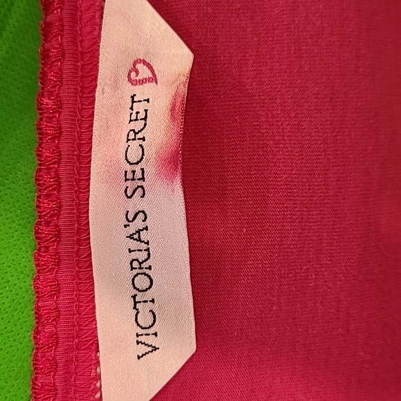 Victoria's Secret Fuchsia Nightshirt with Gold Logo - Picture 6 of 6